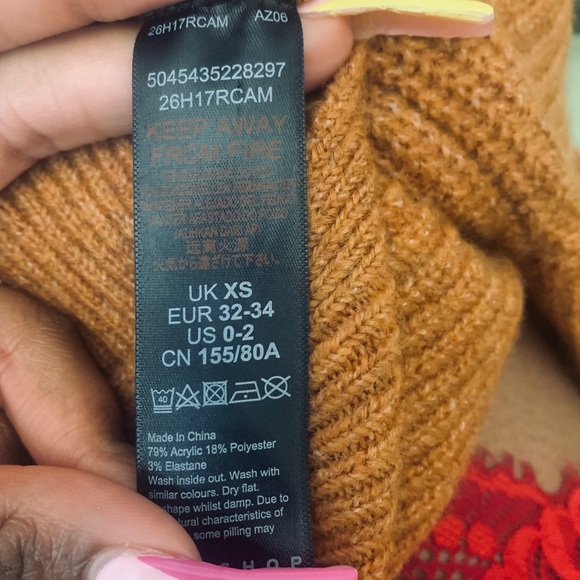 Cropped Brown Knitwear - Picture 4 of 5